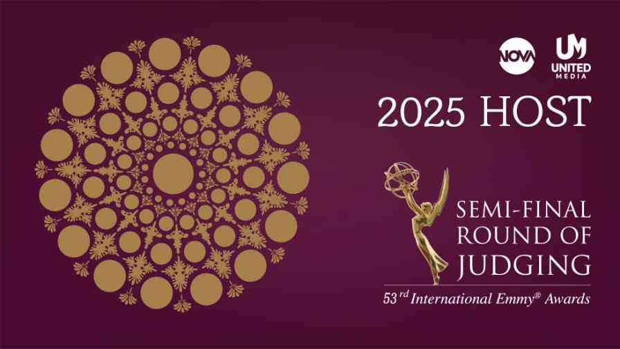 United Media и Нова Броудкастинг Груп пренасят конкурса за Международните награди Emmy® в България