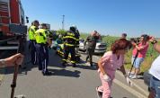 Учение за тежки ПТП събра спешните служби в Сливен